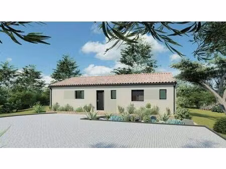 terrain avec maison neuve à vendre