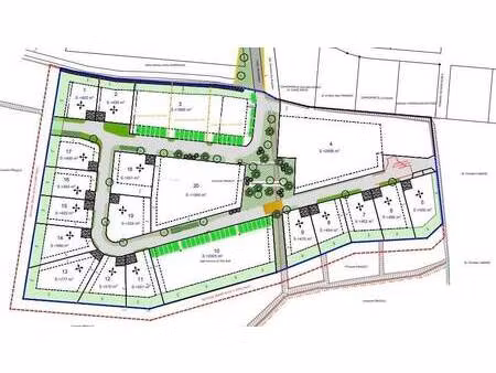 terrain constructible à vendre