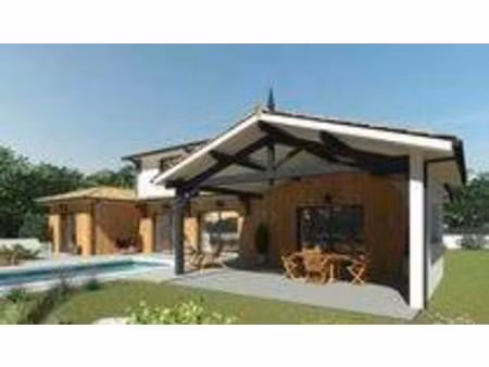 terrain avec maison neuve à vendre