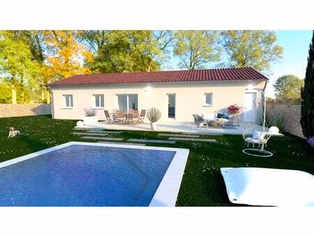 terrain avec maison neuve à vendre