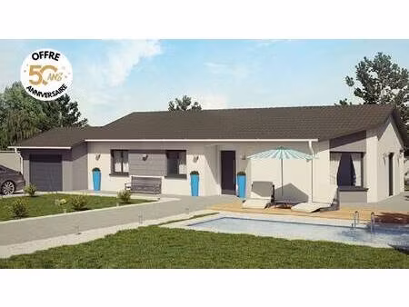 terrain avec maison neuve à vendre