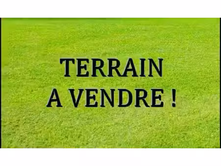 terrain constructible à vendre