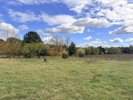 terrain constructible viabilisé à vendre