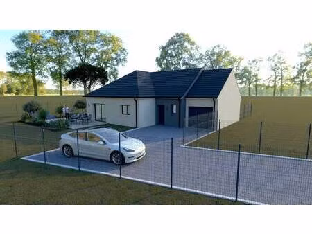 terrain avec maison neuve à vendre