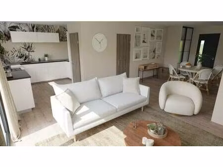terrain avec maison neuve à vendre