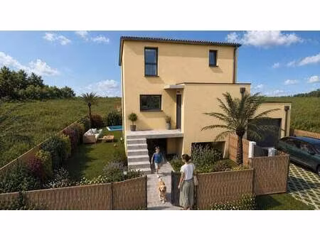 terrain avec maison neuve à vendre