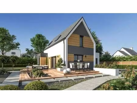 terrain avec maison neuve à vendre