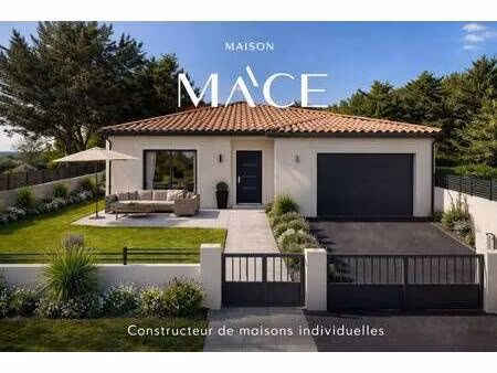 terrain avec maison neuve à vendre