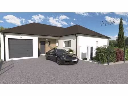 terrain avec maison neuve à vendre