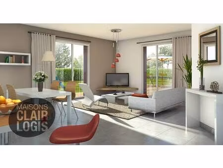 terrain avec maison neuve à vendre