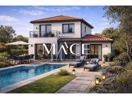 terrain avec maison neuve à vendre
