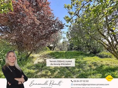 terrain constructible à vendre