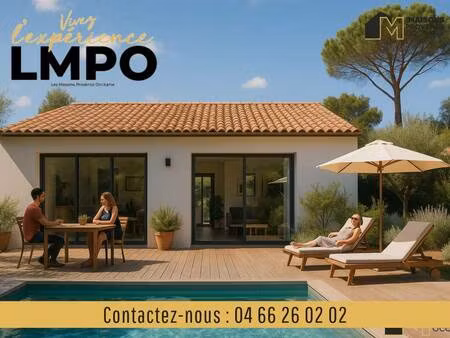 terrain avec maison neuve à vendre