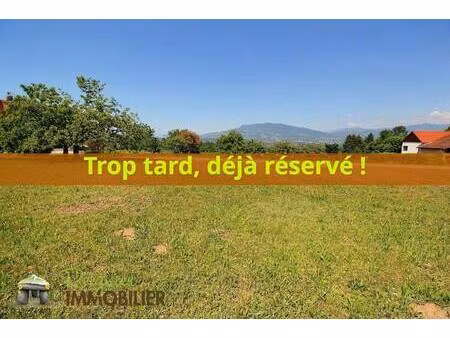 terrain constructible viabilisé à vendre