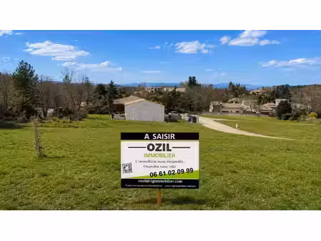 terrain constructible viabilisé à vendre