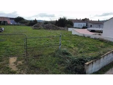 terrain constructible viabilisé à vendre