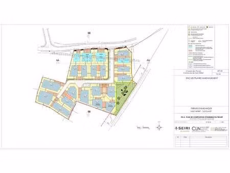 terrain constructible viabilisé à vendre
