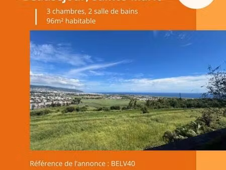a vendre - appartement t4 - beauséjour