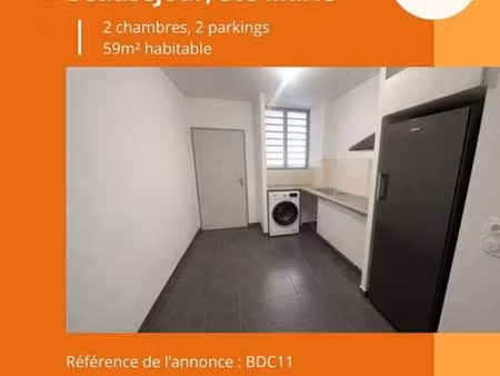 a vendre - appartement t3 - beauséjour