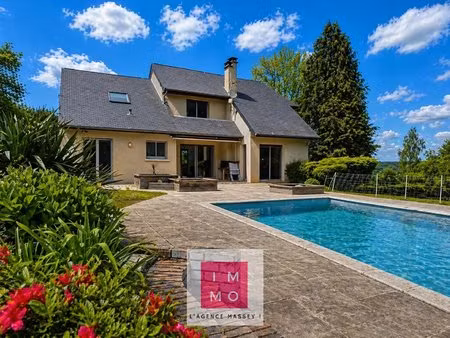 maison architecte gassan 154m² 5 chambres 1 bureau + sous-sol 124m² + terrain 5600m²