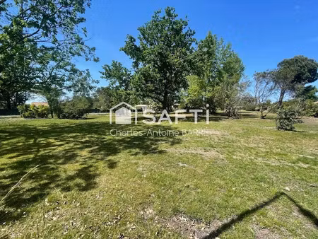 vente terrain 787 m² à le porge (33680)  199 000 €