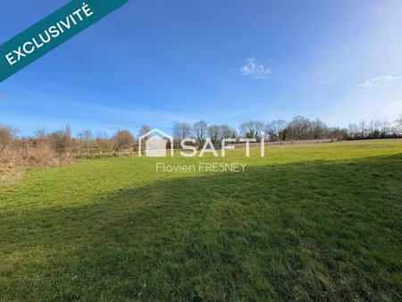 vente terrain à batir 8000 m² à l'hôtellerie (14100)  185 000 €