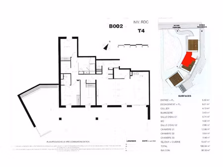 appartement gap m² t-4 à vendre  450 700 €
