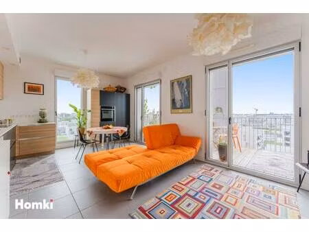 appartement t3 dernier étage avec terrasse panoramique – quartier création à nantes 44200 