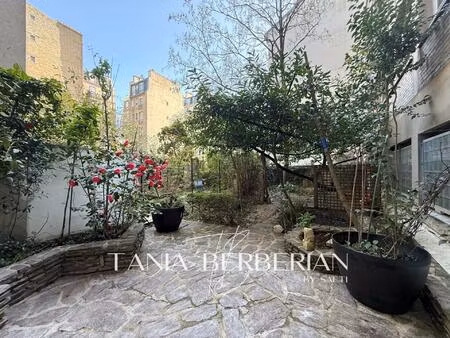 2 pièces de 58m2 en duplex avec jardin de 91m2 - secteur gambetta