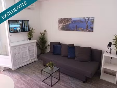 exclusivite bormes les mimosas studio meuble proche mer