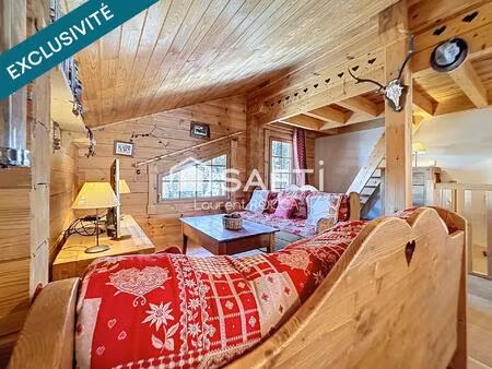 chalet mitoyen – domaine skiable – crête côté  la plagne