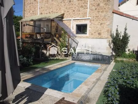 chauffailles  maison 4 pièces 82m² avec piscine