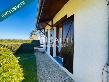 belle maison dans cadre bucolique  offrant le confort de plain-pied