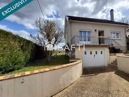 pavillon 3 chambres  sous-sol + garage de 40m²