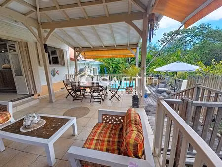 villa atypique avec studio  piscine et jardin tropical – pointe du bout