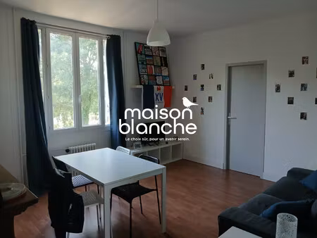 chu pellegrin - appartement t3 meuble