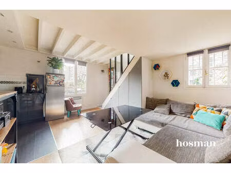 appartement coup de coeur - duplex - 2 pièces 40 m² - silly-gallieni - boulogne-billancour