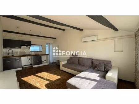 appartement 3 pieces - terrasse & vue sur le rocher de roquebrune