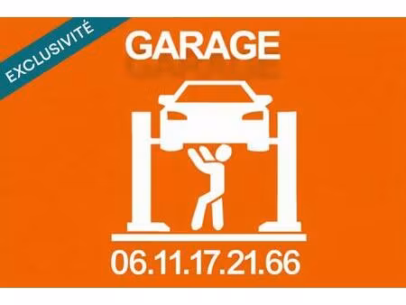 garage de stockage de 95m²