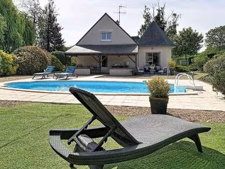 vente maison piscine à briollay (49125) : à vendre piscine / 182m² briollay