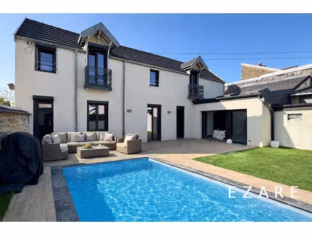 maison quartier parc - piscine chauffee