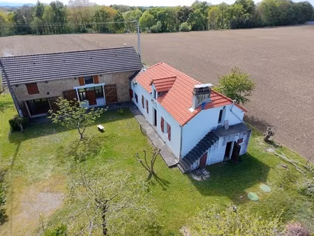 maison avec extension et grange attenante aménagée à vendre escoubes