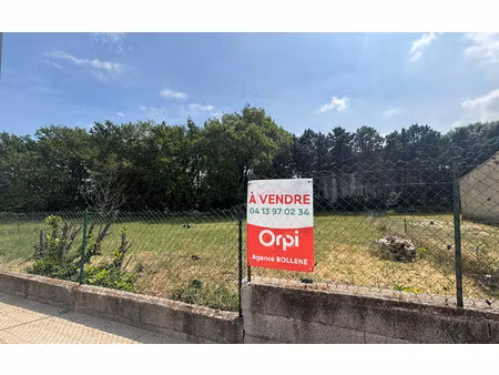 terrain bollène m² t- à vendre  106 000 €
