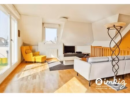 appartement duplex attique 5p terrasse 2 garages