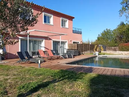 villa contemporaine avec piscine et studio indépendant – 140m² sur 1260m² - la crau proche