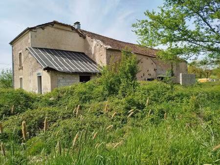 maison partiellement rénovée