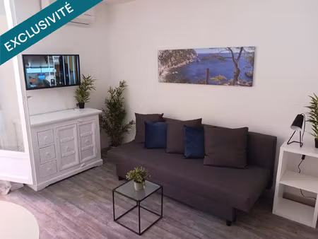 vente appartement 1 pièce 19 m² bormes-les-mimosas (83230)
