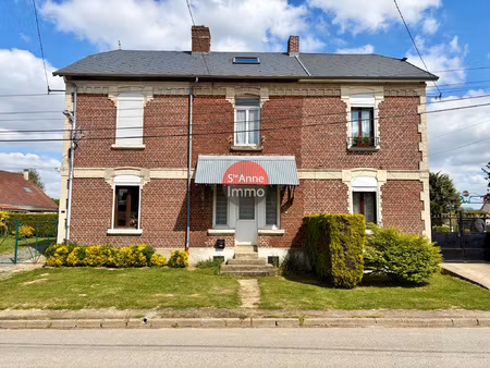 flaucourt - maison mitoyenne - 57m2 - 2 chambres - jardin