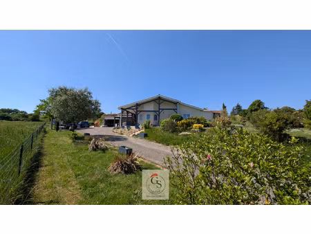 maison ossature bois avec vue dominante