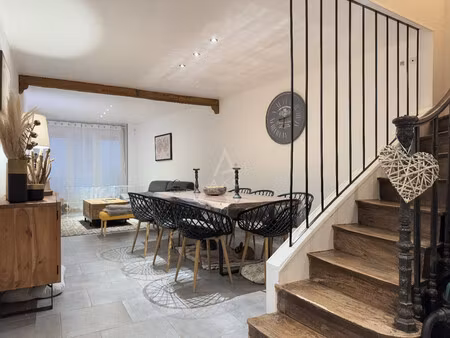 vente maison de ville barbezieux saint hilaire  130m² 5 pièces 147 000€ avec terrasse